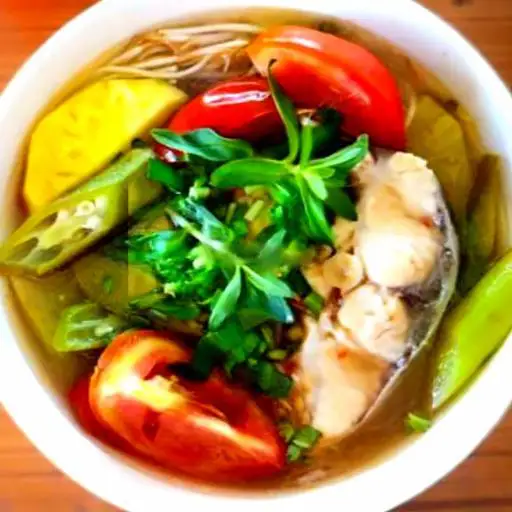 Cơm Canh Chua Cá Ba Sa - 58.000 ₫ tại Nấm Hương - Cơm Văn Phòng - Bế Văn Đàn