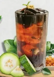Hình ảnh Trà đậu đen,gừng,bí đao, đường phèn ly lớn 