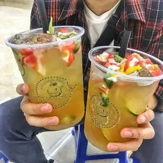 Hình ảnh trà chanh con cá