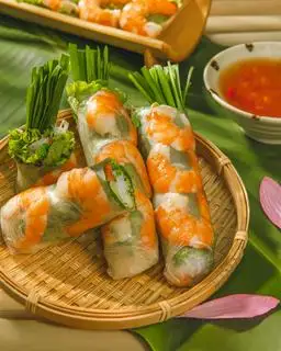 Hình ảnh Gỏi cuốn Tôm Thịt / giá 2 chiếc