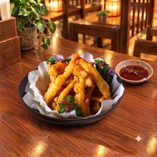 Hình ảnh Nấm Chiên Xù
