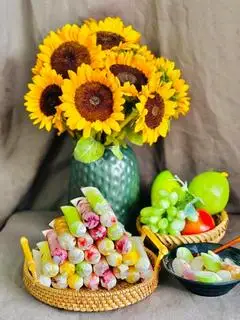 Sữa chua túi vị trái cây ( Set 5 túi ) - 25.000 ₫ tại Bánh Mì Nhà Bon - Tô Hiến Thành