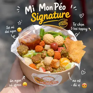 Hình ảnh MÌ TRỘN SIGNATURE 10in1 - CHỌN 10 LOẠI TOPPING BẤT KỲ