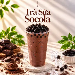 Hình ảnh Trà sữa socola