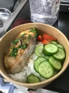 Hình ảnh Cơm basa kho tộ