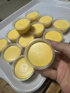 Hình ảnh (Set 5 hũ) Bánh flan phô mai 