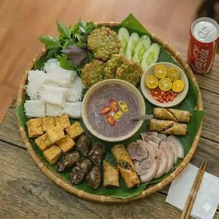 Hình ảnh Bún đậu 6 món đầy đủ