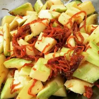 Hình ảnh xoài lắc bò khô