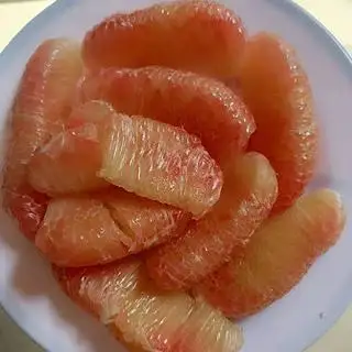 Hình ảnh bưởi lột sẵn chấm muối 