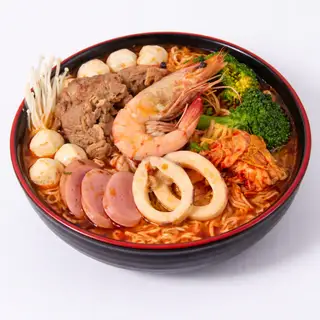 Mì Cay Fulltoping Bò Hải Sản - 79.000 ₫ tại Cháo Ếch Gấu Béo - Nguyễn Trọng Tuyển