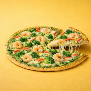 Hình ảnh Pizza hải sản pesto