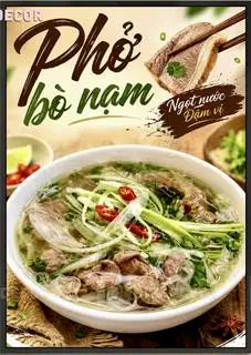 Hình ảnh PHỞ BÒ TÁI NẠM