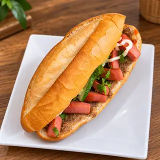 Hình ảnh Bánh Mì Xúc Xích