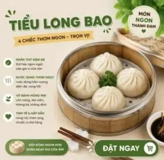 Hình ảnh tiểu long bao(3 cái)