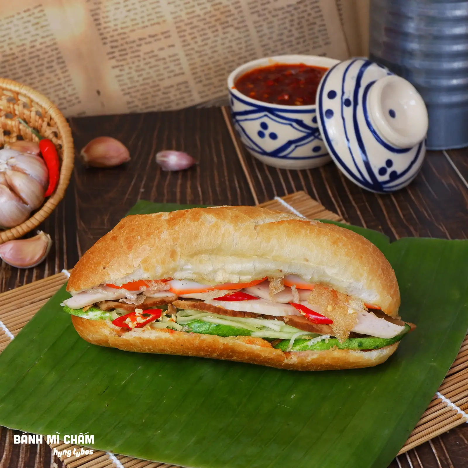 Bánh mì thịt kho - 30.000 ₫ tại Bánh Mì Chấm Hung Tubes - Nam Kỳ Khởi Nghĩa