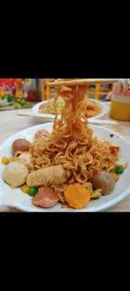 Hình ảnh mì trộn indolmie thập cẩm
