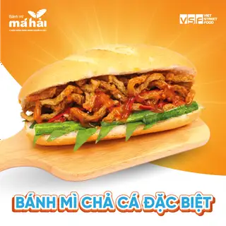Hình ảnh Bánh Mì Chả Cá Nhiều Chả