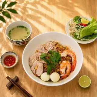 Hình ảnh Mì trộn tôm thịt