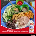 Hình ảnh Bún đậu dồi rán và chả cốm