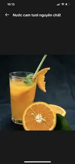 Hình ảnh Nước cam nguyên chất