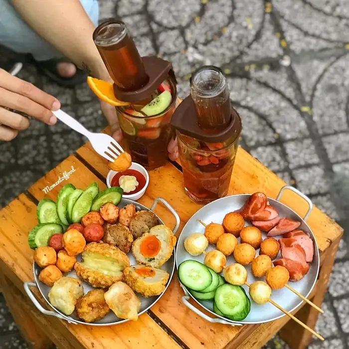 Combo Cá Viên Chiên Sốt Bơ Tỏi Phần Lớn - 178.000 ₫ tại Ăn Vặt Cá Viên Chiên & Gà Ủ Muối Gia Phát - Dương Quảng Hàm