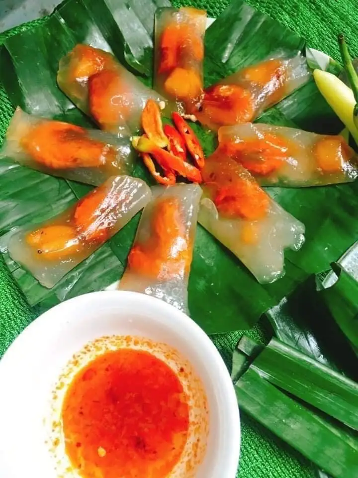 Bánh lọc lá - 48.000 ₫ tại Mạ Tôi - Bánh Canh Cua Bột Gạo Huế - Vạn Kiếp