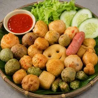 Combo vừa - 109.000 ₫ tại Ăn Vặt - Cá Viên Chiên Nhà Mơ - Đường Số 47