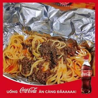Hình ảnh Mỳ ý sốt bò băm + Coca 390ml