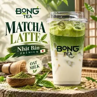 Hình ảnh Matcha Latte Nhật Oatmilk (Ly Lớn 700ml)