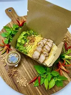 Bún Nước Tương Thịt Heo Xá Xíu - 56.000 ₫ tại Bún Nước Tương Healthy - Meloz - Tô Hiến Thành