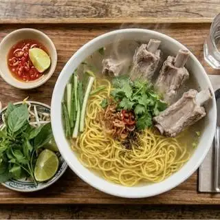 Hình ảnh Hủ Tiếu Mì Xương