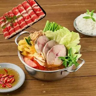 Lẩu Cá Bớp Vị Thái + 500g Ba Chỉ Bò Mỹ - 399.000 ₫ tại Lẩu Thái Hải Sản Đệ Nhất - Tô Hiệu