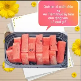 Dưa hấu 300gram - 32.000 ₫ tại Ghiền Fruits - Trái Cây & Ăn Vặt - Điện Biên Phủ