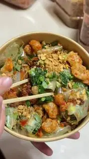 Bánh Tráng Trộn Mỡ Hành Tốp Mỡ  - 38.000 ₫ tại Bánh Tráng Trộn - Tré Trộn Mlem - Lô Tư