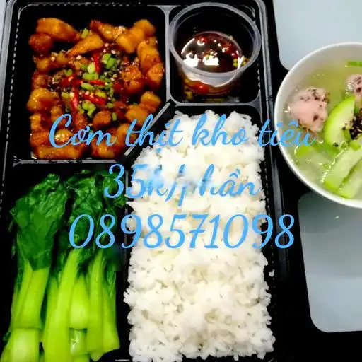 Cơm thịt kho tiêu - 49.000 ₫ tại Nấm Hương - Cơm Văn Phòng - Bế Văn Đàn