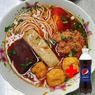 Combo Canh Bún + Pepsi - 67.000 ₫ tại Bún Riêu Nga - Lê Văn Thọ