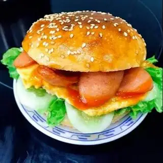 Hình ảnh Burger xúc xích