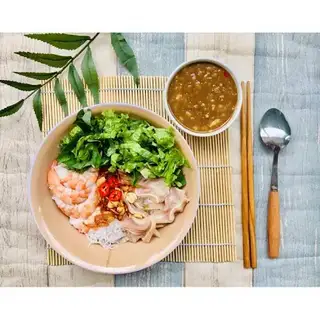 Bún mắm nêm tôm thịt  - 35.000 ₫ tại Gỏi Cuốn & Ăn Vặt - Phan Văn Trị
