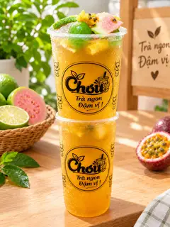 Hình ảnh Trà Trái Cây Nhiệt Đới size 1 lít