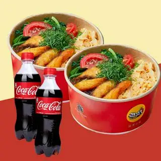 Hình ảnh Combo 2 Bún Cá Măng Cay 99 + 2 Nước Tùy Chọn