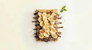 Hình ảnh Bánh crepe chuối - Banana crepe