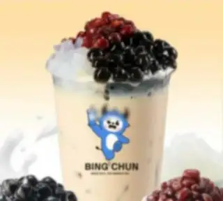 Hình ảnh Trà sữa full topping size 1L