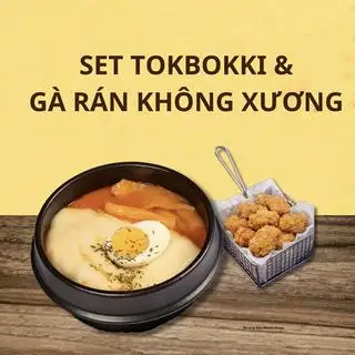 [Tặng nước] Combo Tokbokki + Set Gà Không Xương - 100.000 ₫ tại Gumbok Gà Rán Hàn Quốc - Nguyễn Công Trứ