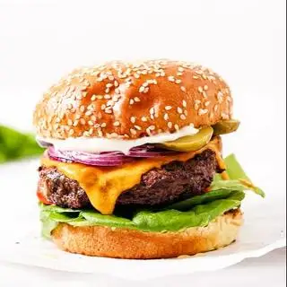 Hình ảnh Burger gà