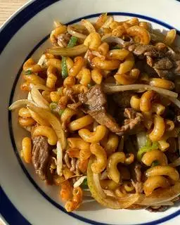 Hình ảnh Nui Xào Bò