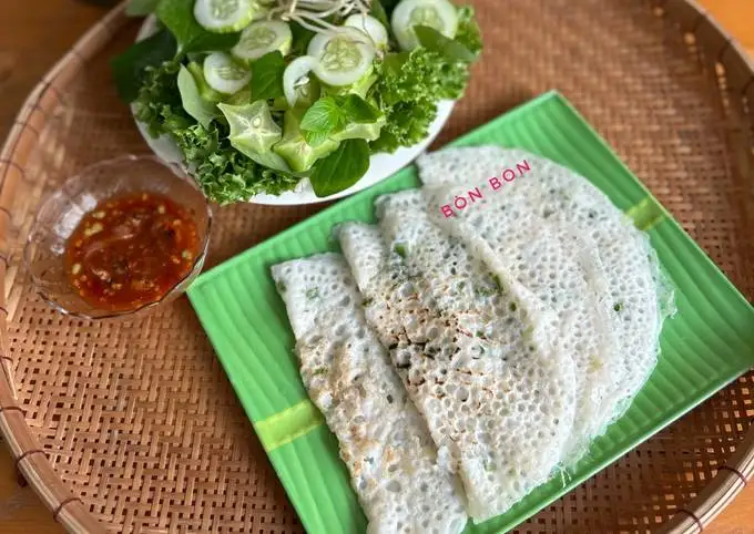 bánh xèo vỏ - 45.000 ₫ tại Bánh Xèo Miền Trung - Dương Đức Hiền