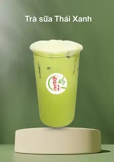 Trà sữa Thái xanh - 18.000 ₫ tại Hồng Trà Mật Hỷ Hỷ - Tùng Thiện Vương