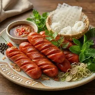 Hình ảnh Xúc xích chiên