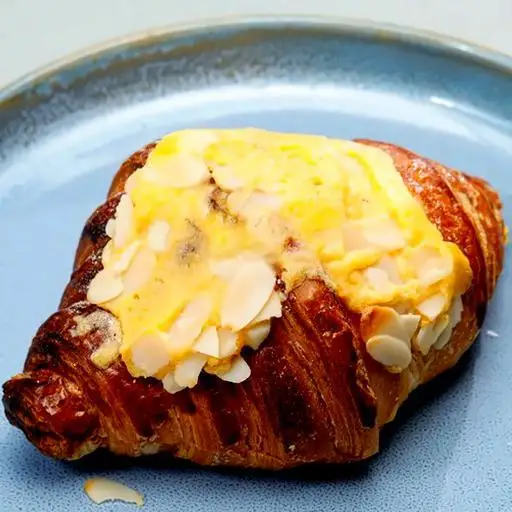 Hình ảnh Almond croissant
