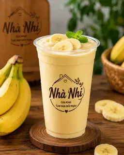 Sinh tố chuối - 35.000 ₫ tại Sinh Tố, Nước Ép & Trái Cây Tươi Nhà Nhi - Nguyễn Văn Linh